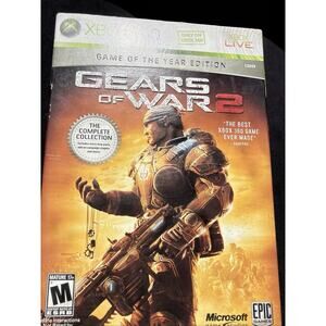 Gears of War 2 Xbox 360 Complete - Very Good Condition With Manual